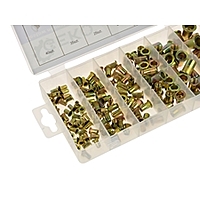 Steel Rivet Nuts Assortment 150pc G02912