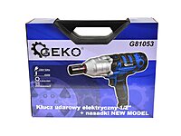 Impact Wrench 230V 450W 1/2 Sq. Drive + Sockets NEW MODEL G81053