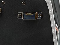 Tools bag with tubular handle 42+14 T00452