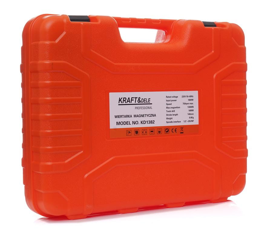 MAGNETIC DRILL / 1800 W / 1300N / 16 mm KD1382 MAGNETIC DRILL / 1800 W / 1300N / 16 mm KD1382