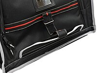Tools bag with tubular handle 42+14 T00452