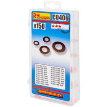 Copper washers set 150 pcs C0406 RICHMANN