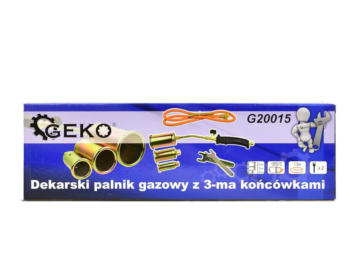 Propane Heating Torch 20kW Three Head 25-35-50mm Rubber Hose 1,5m G20015 Propane Heating Torch 20kW Three Head 25-35-50mm Rubber Hose 1,5m G20015